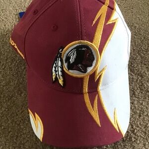 Vintage Reebok Washington Redskins NFL Sharktooth Adjustable Hat NWT
